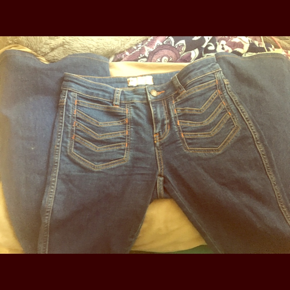 Free People Bell Bottom Jeans